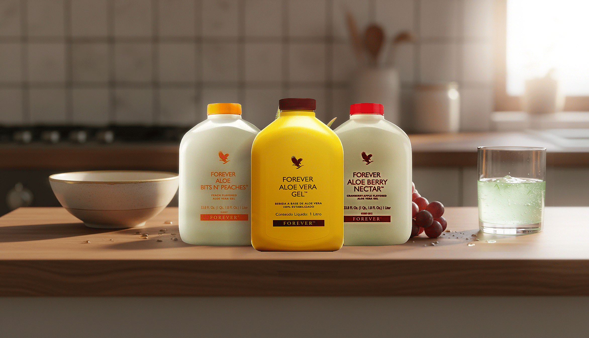 Linha completa de Aloe Vera Forever Living